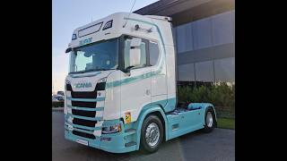 Scania S 450 / RETARDER / I – PARK COOL / CAŁA NA PODUSZKACH / EURO 6