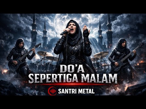 Do’a Sepertiga Malam | Santri Metal - Modern Islamic Metal (AI Music)#santrimetal #musicai #viral 