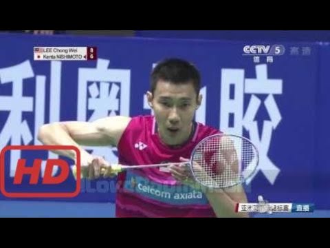 Love badminton |  Highlights - LEE Chong Wei vs Kenta NISHIMOTO | Badminton Asia Championships 2017
