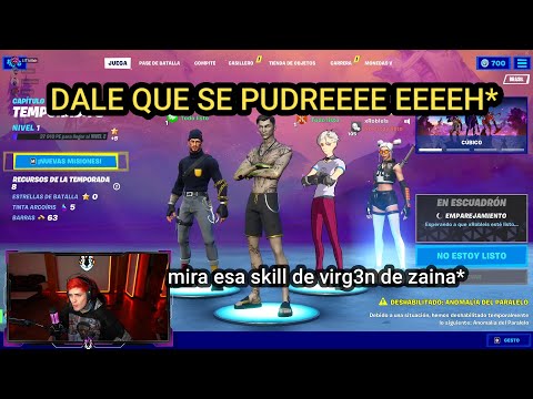 LITkillah,Unic0rnio,Zainita y Roble1s A PURO FORNITEEEE*🔥