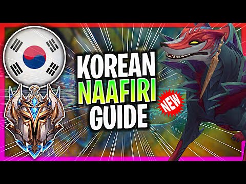 WHEN A KOREAN CHALLENGER PLAYS NEW CHAMPION NAAFIRI MID! | CHALLENGER NAAFIRI GUIDE