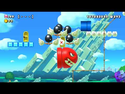 Super Mario Maker 2 🔧 Endless Challenge 3809 - 3816