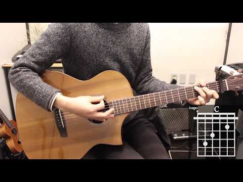 One Call Away - Charlie Puth Guitar Cover for Beginner Playing by [Musicdrawing] (2/2)