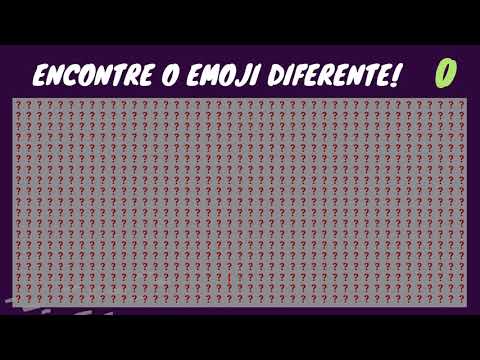ENCONTRE O EMOJI DIFERENTE