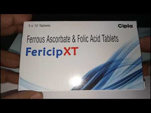 Overview about the ferrous ascorbate tablets