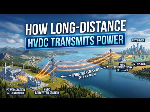 How Long-Distance HVDC Transmits Power.