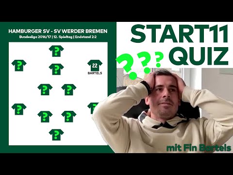 Nordderby START11 Quiz | Fin Bartels | SV Werder Bremen