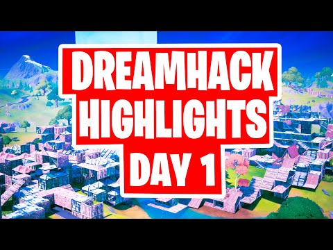 DreamHack $250,000 Fortnite Solos Highlights! (Day 1)