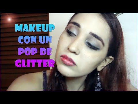 Como aplicar glitter en tu maquillaje sin un producto especial