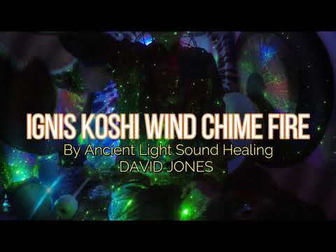 KOSHI WIND CHIME FIRE ELEMENT.🙏💚