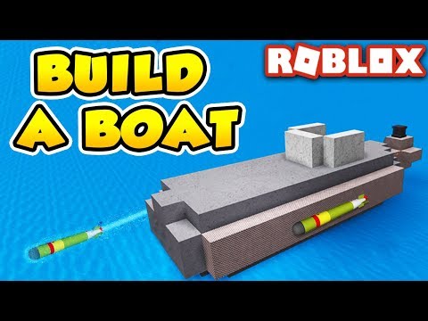 Simple Submarine In Build A Boat For Treasure Roblox - bazooka code roblox