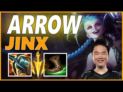 ⚡ARROW JINX ADC GAMEPLAY⚡SEASON 11 LEAGUE OF LEGENDS