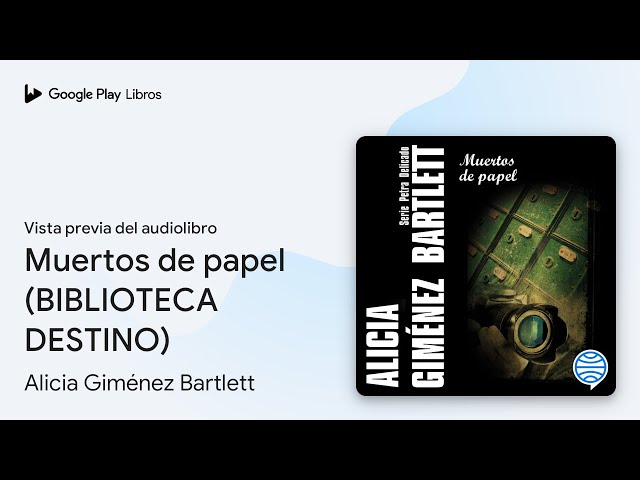 Vídeo relacionado con Muertos de papel (BIBLIOTECA DESTINO)