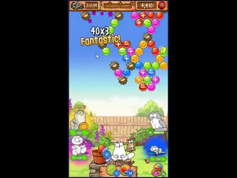 Simon's Cat Pop Time Level 338 - NO BOOSTERS 😺 | SKILLGAMING ✔️