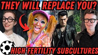 Sub-Cultures With High Fertility: In Japan, UK, and Australia