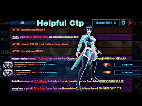 Finally Got Helpful Ctp From French Channel 14 - Marvel Future Fight