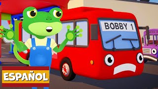 Gecko y los autobuses arcoíris | Garaje de Gecko | Carros para niños | Vídeos educativos