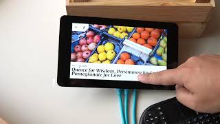 Flutter on RPI3 with Offical 7 Touchscreen Demo