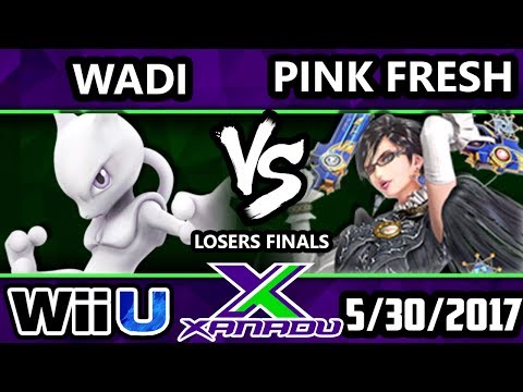 S@X 204 - Wadi (Mewtwo) Vs. VGBC|Pink Fresh (Bayonetta) - SSB4 Loesrs Finals - Smash 4