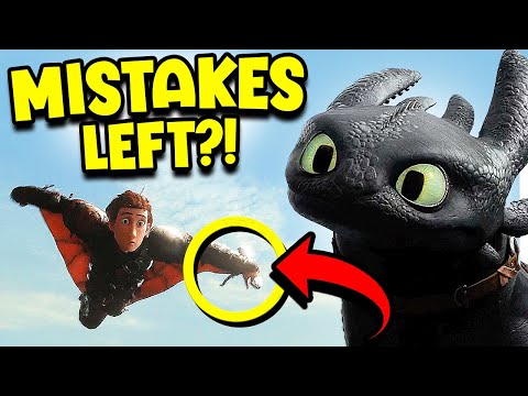 ALL The Mistakes You Missed in How To Train Your Dragon!