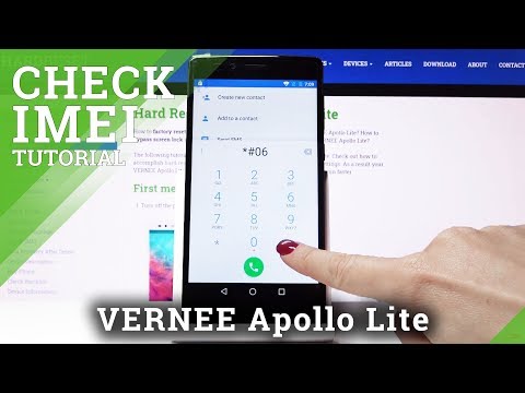 How to Check IMEI in VERNEE Apollo Lite – Serial Number & IMEI