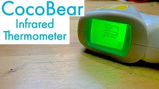 Fever? Sick? Find Out For Sure! Cocobear Forehead Thermometer, No Contact!