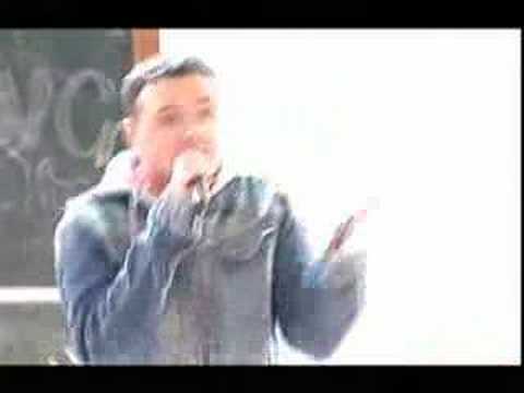 Daz Sampson performing on Richard & Judy's TV show