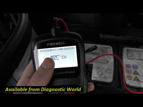 Simple tool to test your Mercedes Car Battery