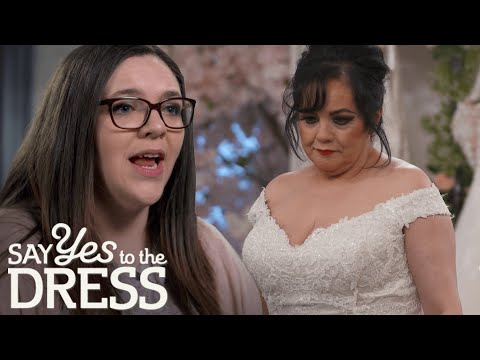 60 Year Old Bride's Entourage Doesn't Think Dress Is Appropriate | Say Yes To The Dress Lancashire