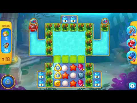 Fishdom  Level 10601 thru 10610 (First Try) 🐠