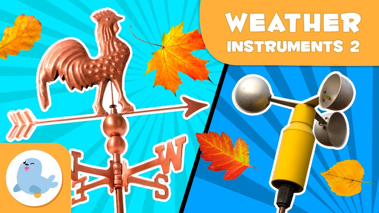WEATHER VANES and ANEMOMETERS 🍃⛵Weather Instruments for Kids 🌀 Episode 2