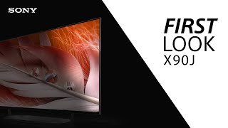 Video 1 of Product Sony X90J BRAVIA XR Full-Array LED 4K TV (2021)