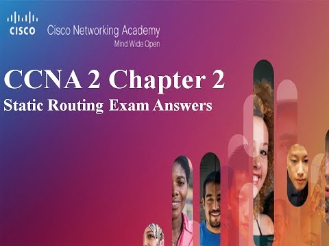 CCNA 2 v5 v6.0 Chapter 2 Static Routing Exam Answers 2019 – 100% Full