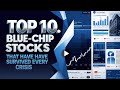 Top 10 US  Blue Chip Stocks That Have Survived Every Crisis