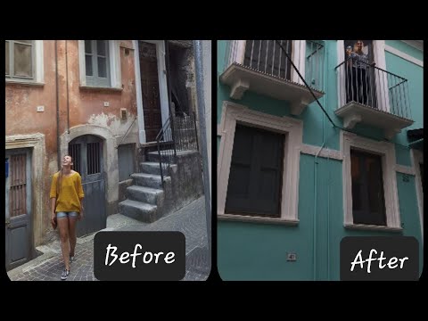 Italian Home Renovation - Before and After
