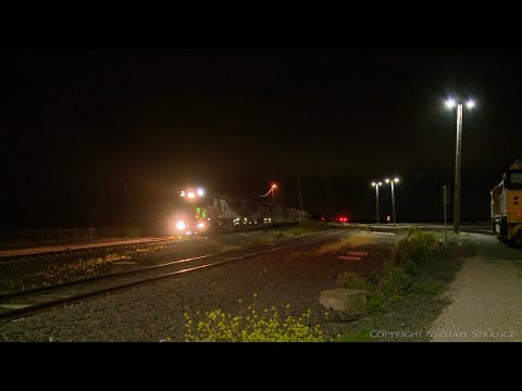 3MP9 SCT Freight Train At Midnight (20/10/2020) - PoathTV Australian Railways