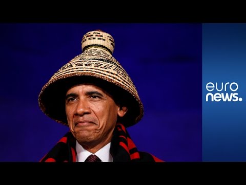 Obama honored with tribal garb at Tribal Nations Conference