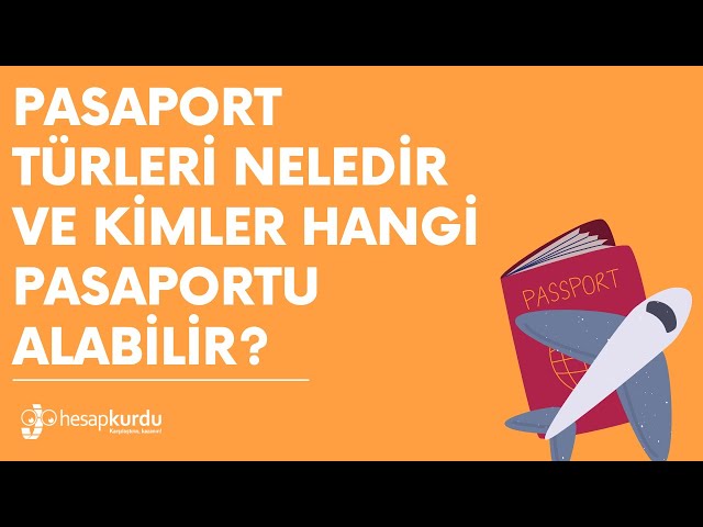 Pasaport Türleri Neledir ve Kimler Hangi Pasaportu Alabilir?