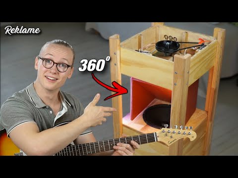 Laver En Roterende Højttaler og Lær at Spille Guitar
