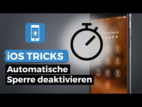 iPhone automatische Sperre deaktivieren | iPhone-Tricks.de