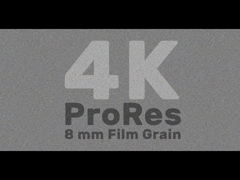 Free ProRes UHD / 4K Film Grain Overlay Downloads – 8mm