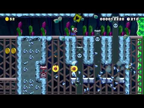 6-2 Explosive Mole-Man Mines by NintenPat7 🍄 Super Mario Maker 2 ✹Switch✹ #blf