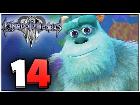 Kingdom Hearts 3 Walkthrough Part 14 Welcome to Monsters INC (PS4 Pro Gameplay)