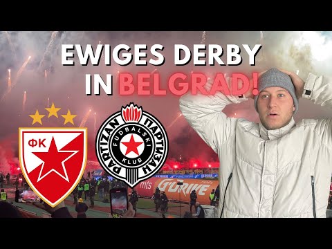 EUROPE'S MOST DANGEROUS DERBY - Red Star vs Partizan 🔥🇷🇸🤯