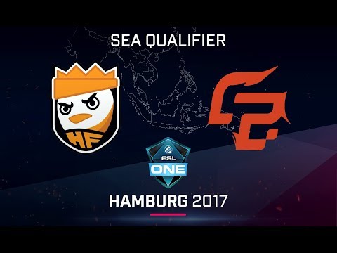 Dota 2 - HappyFeet vs. Fire Dragoon [Game 1] - Semifinal - SEA Qualifier - ESL One Hamburg 2017