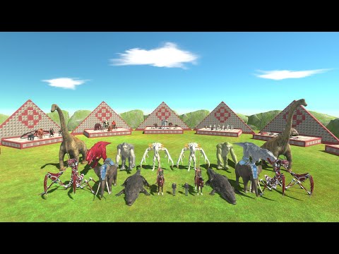 2× Boss  VS  Own Faction Without Boss - Animal Revolt Battle Simulator ARBS