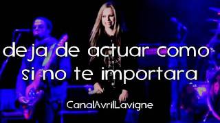 Avril Lavigne - Stop Standing There (Traducida Al Español)