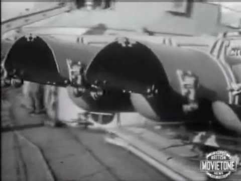 ORP Grom i Błyskawica w Anglii - 1939