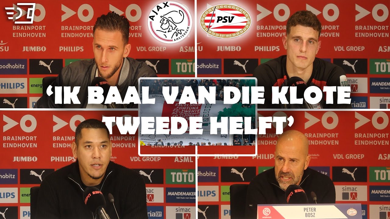 Thumbnail for article: Duel tussen PSV en Ajax was vuurwerk, schelden én had twee gezichten