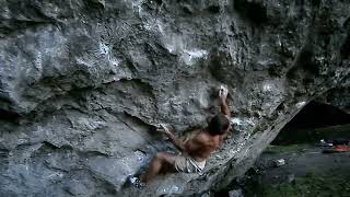 Video thumbnail of Leda Kost, 8B. Moravský Kras